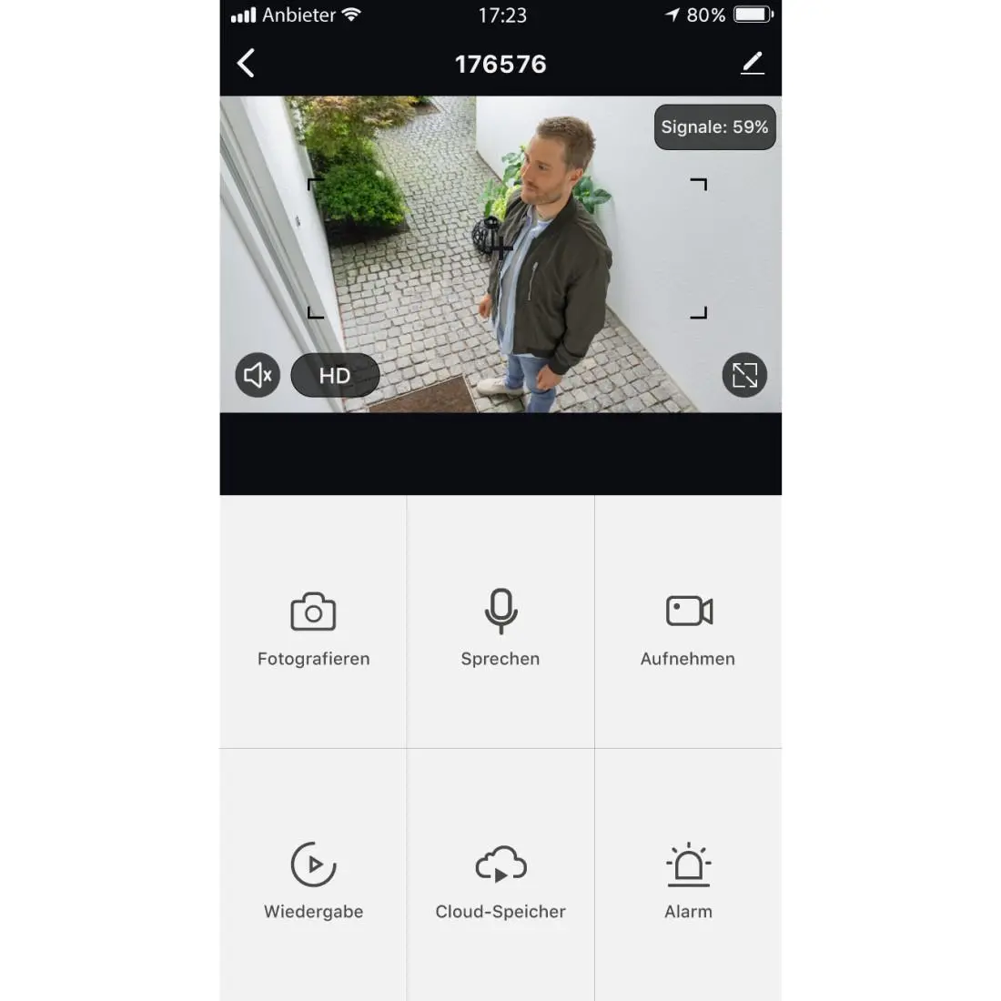 HAMA Wi-Fi камера 1080p, функция за нощно виждане и сензор, 176645 - image 8