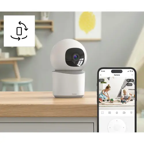 HAMA cameră WiFi 1080p, pentru interior, 176652 - 5