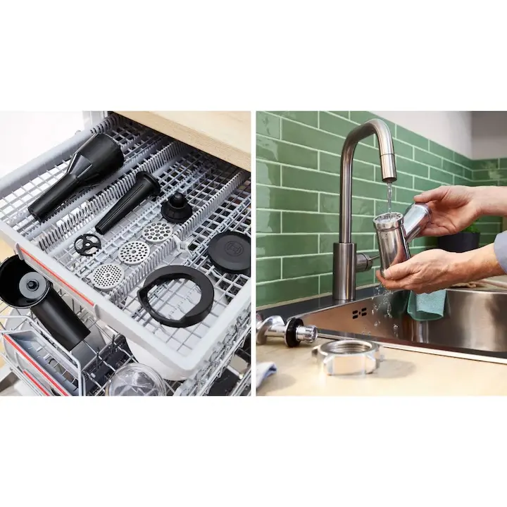 Mașină de tocat carne, Bosch MFWS440B, Mașină de tocat carne - MultiPower 1900 W, Cutie de viteze planetară, 2,5 kg/min, accesoriu kebbe, accesoriu - image 6