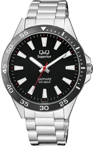 Ανδρικό αναλογικό ρολόι Q&Q Superior - S08A-001VY - 1