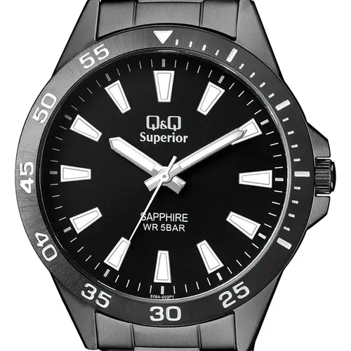 Ανδρικό αναλογικό ρολόι Q&Q Superior - S08A-003VY - 2