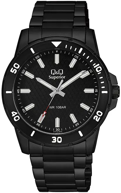 Ανδρικό αναλογικό ρολόι Q&Q Superior - S372J402Y
