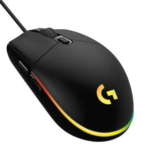 Мишка, Logitech G203 LIGHTSYNC Gaming Mouse - Black - USB - N/A - EMEA - G203 LIGHTSYNC Gaming PC Group