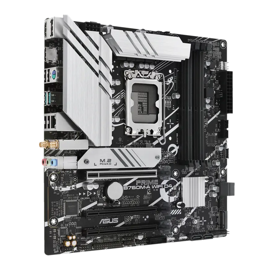 Дънна платка, ASUS PRIME B760M-A WIFI D4 - image 1