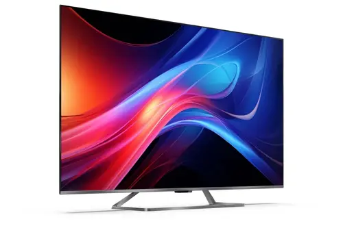 Телевизор, Sharp 65GP7265E, 65" QLED Google TV, 4K Ultra HD 3840x2160 Frameless, AQUOS, DVB-T/T2/C/S/S2, Active Motion 1200, HDR10, Dolby Atmos, Dolby Vision, Google Assistant, HARMAN/KARDON, Chromecast Built-in, Aluminium, USB, Wi-Fi, Bluetooth, LAN, Solar RC - image 2