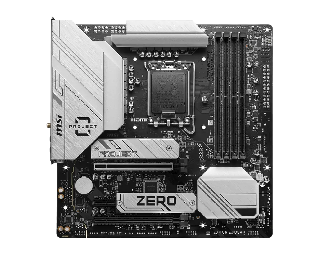 Дънна платка, MSI B760M PROJECT ZERO - image 1