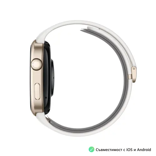 Часовник, Huawei Watch D2 LCA-B11, Gold, 1.82" Amoled, Airbag/Strap Size 26mm, Ambulatory 24H Blood Pressure, HR monitoring PPG 6.0, Rotating crown, IP68,  Speaker&Micophone, Dual-band, Battery 524mAh - image 4