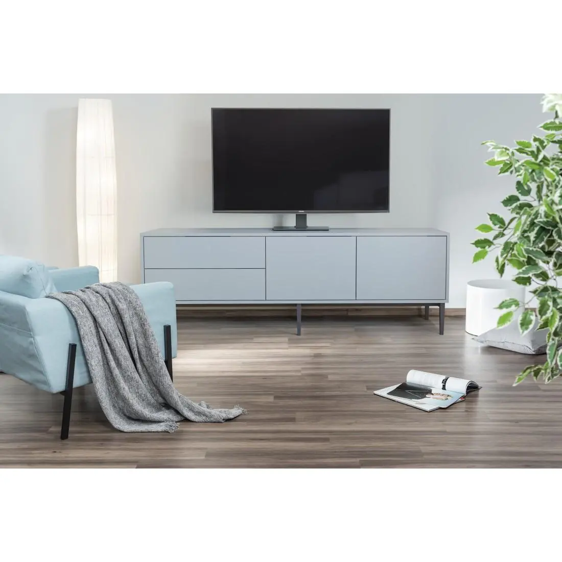 Стойка за TV Stand Fullmotion до 165см / 65"/ до 40 кг, 220867 - image 1
