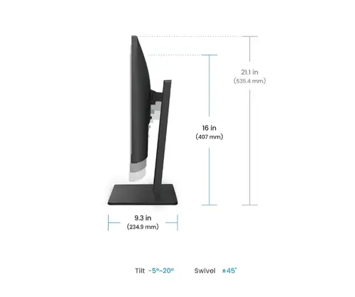 Монитор, BenQ BL2786TC, 27" IPS, 1920x1080 FHD, AG, 100Hz, 5ms, 99% sRGB, B.I. Gen2, LBL, ePaper, Eye-CareU, Daisy Chain, Ergo Design, Coding mode, USB-C (DP alt. PD 65W), DP1.2, HDMI1.4, DP out (MST), Speaker 2Wx2, Height Adj. 130mm, VESA 100 - image 3