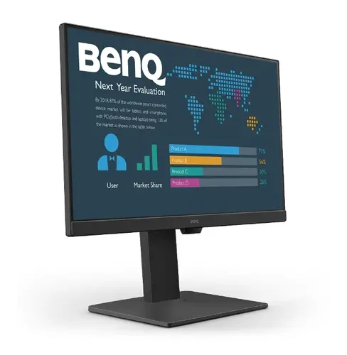 Монитор, BenQ BL2786TC, 27" IPS, 1920x1080 FHD, AG, 100Hz, 5ms, 99% sRGB, B.I. Gen2, LBL, ePaper, Eye-CareU, Daisy Chain, Ergo Design, Coding mode, USB-C (DP alt. PD 65W), DP1.2, HDMI1.4, DP out (MST), Speaker 2Wx2, Height Adj. 130mm, VESA 100 - image 8