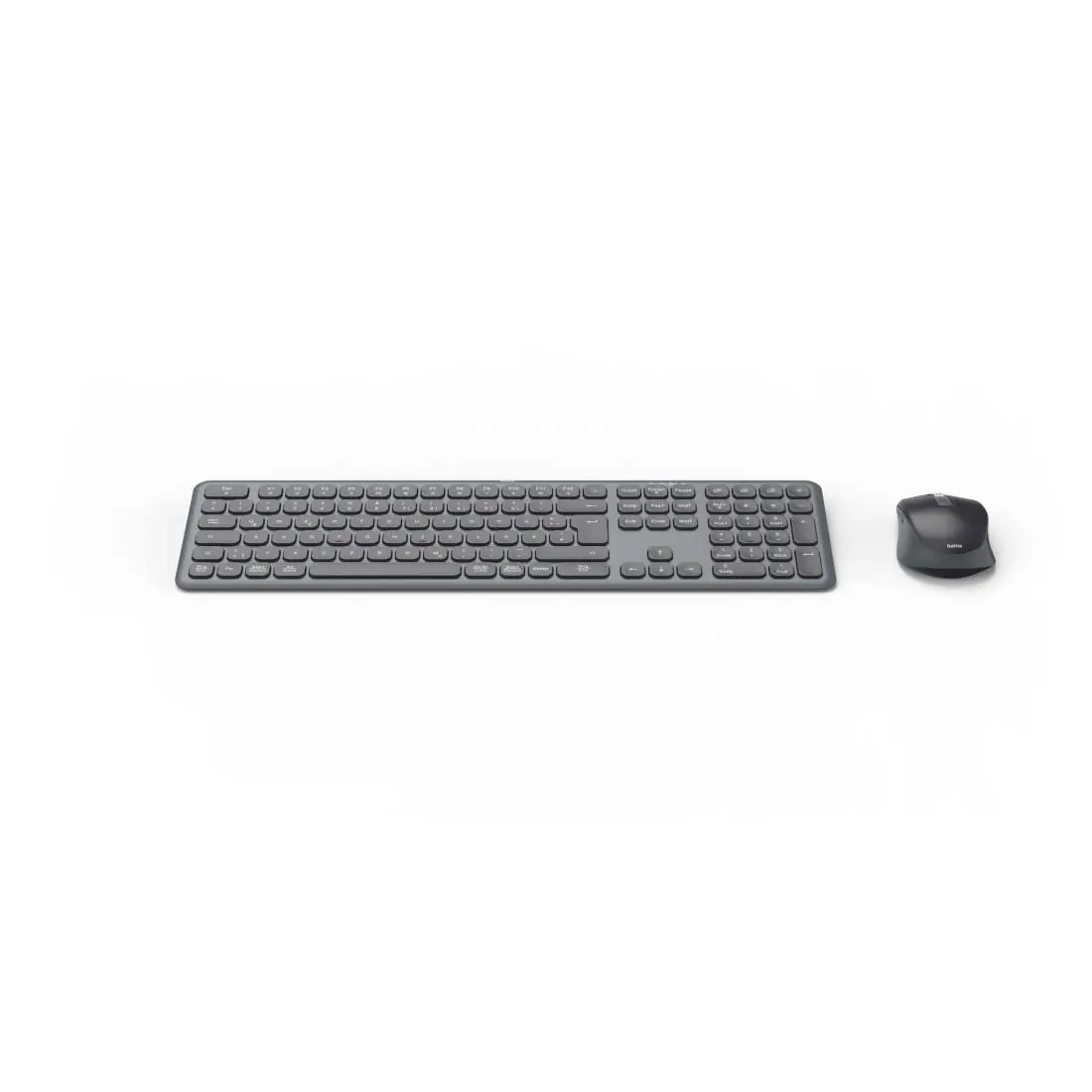 HAMA Set wireless tastatură și mouse WKM-550, negru, buton AI - image 1