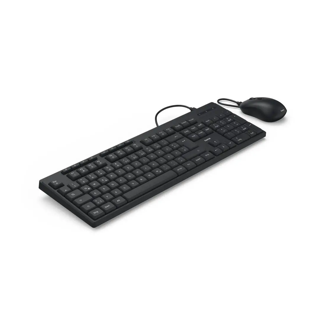 HAMA Set tastatură și mouse cu fir CKM-200, USB-A, USB-C - image 3