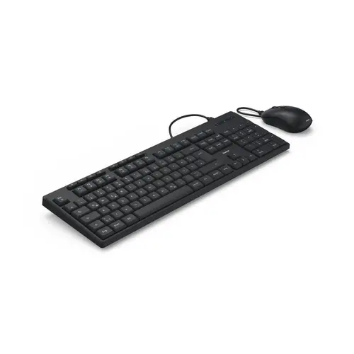 HAMA Жичен комплект клавиатура и мишка CKM-200, USB-A, USB-C - image 3