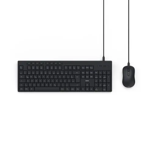 HAMA Set tastatură și mouse cu fir CKM-200, USB-A, USB-C - 1