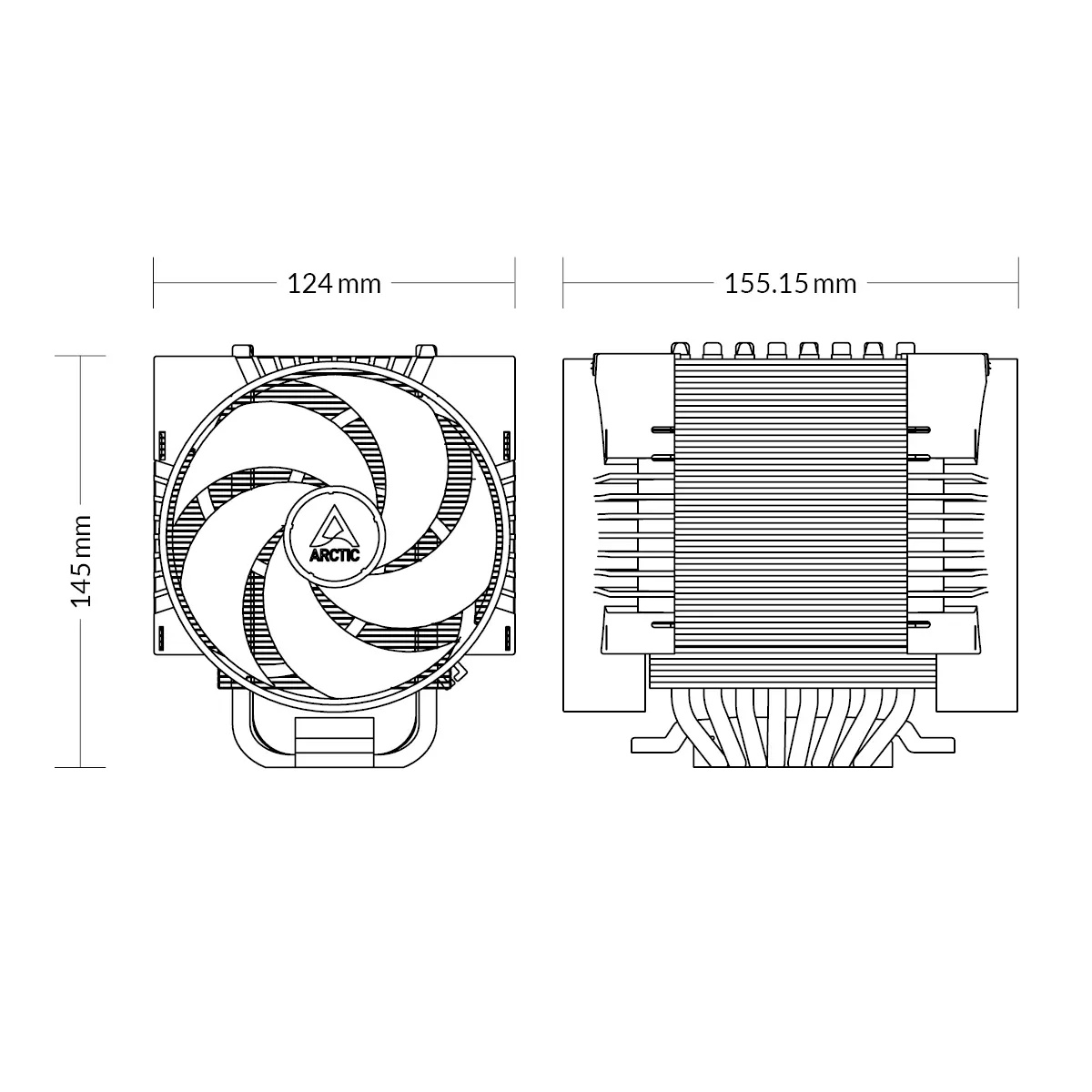 Arctic Сървърен охладител CPU Cooler - Freezer 4U-M - image 4