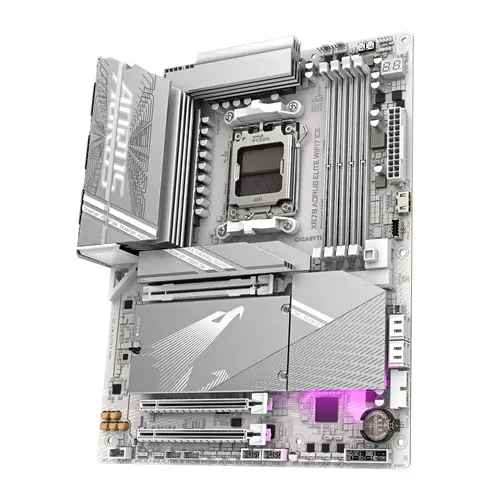 Дънна платка GIGABYTE X870 AORUS ELITE ICE WIFI 7, Socket AM5 - image 2