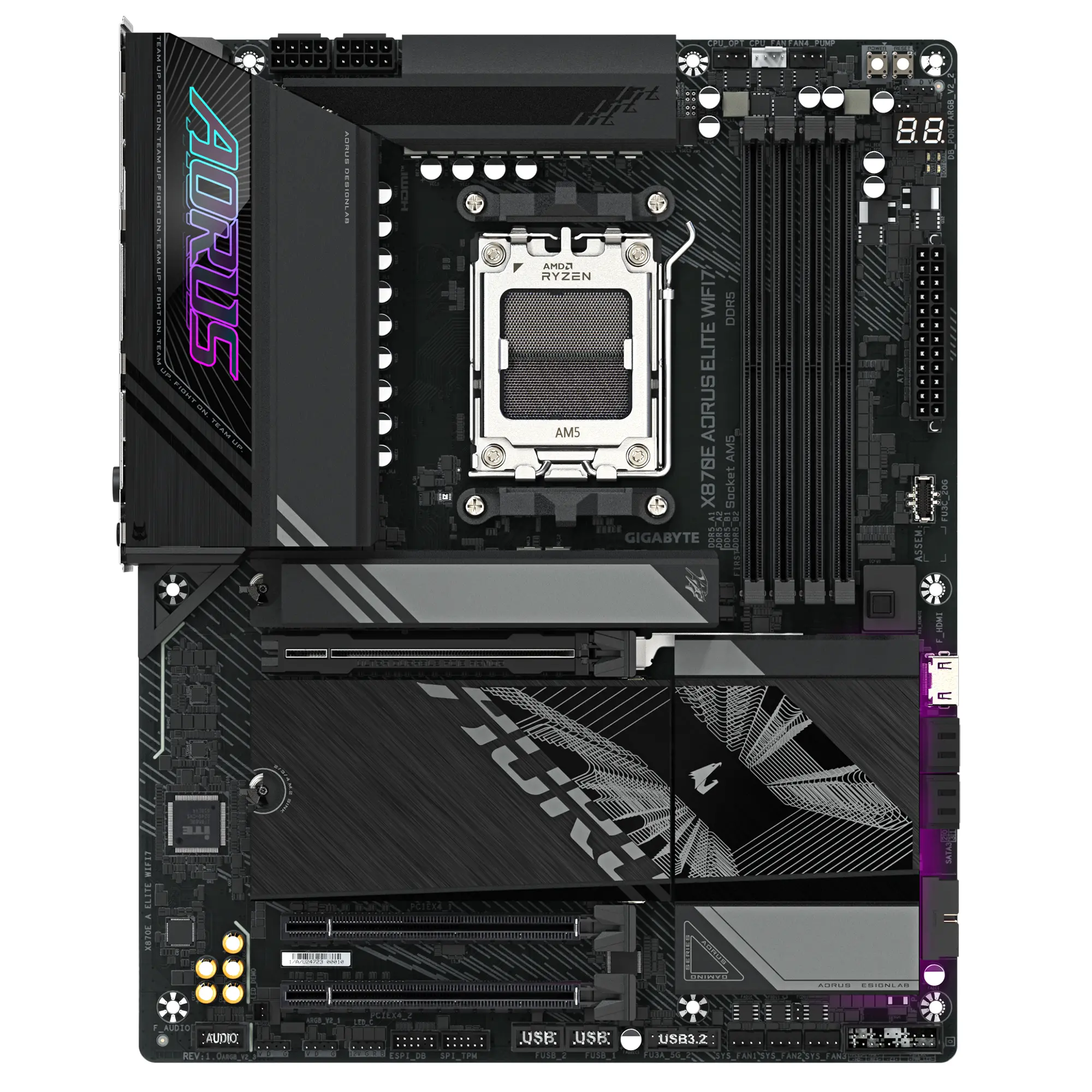 Placă de bază GIGABYTE X870E AORUS ELITE WIFI 7, Socket AM5