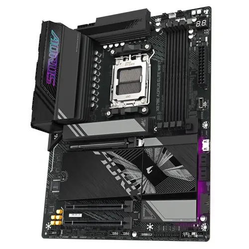 Дънна платка GIGABYTE X870E AORUS ELITE WIFI 7, Socket AM5 - image 1