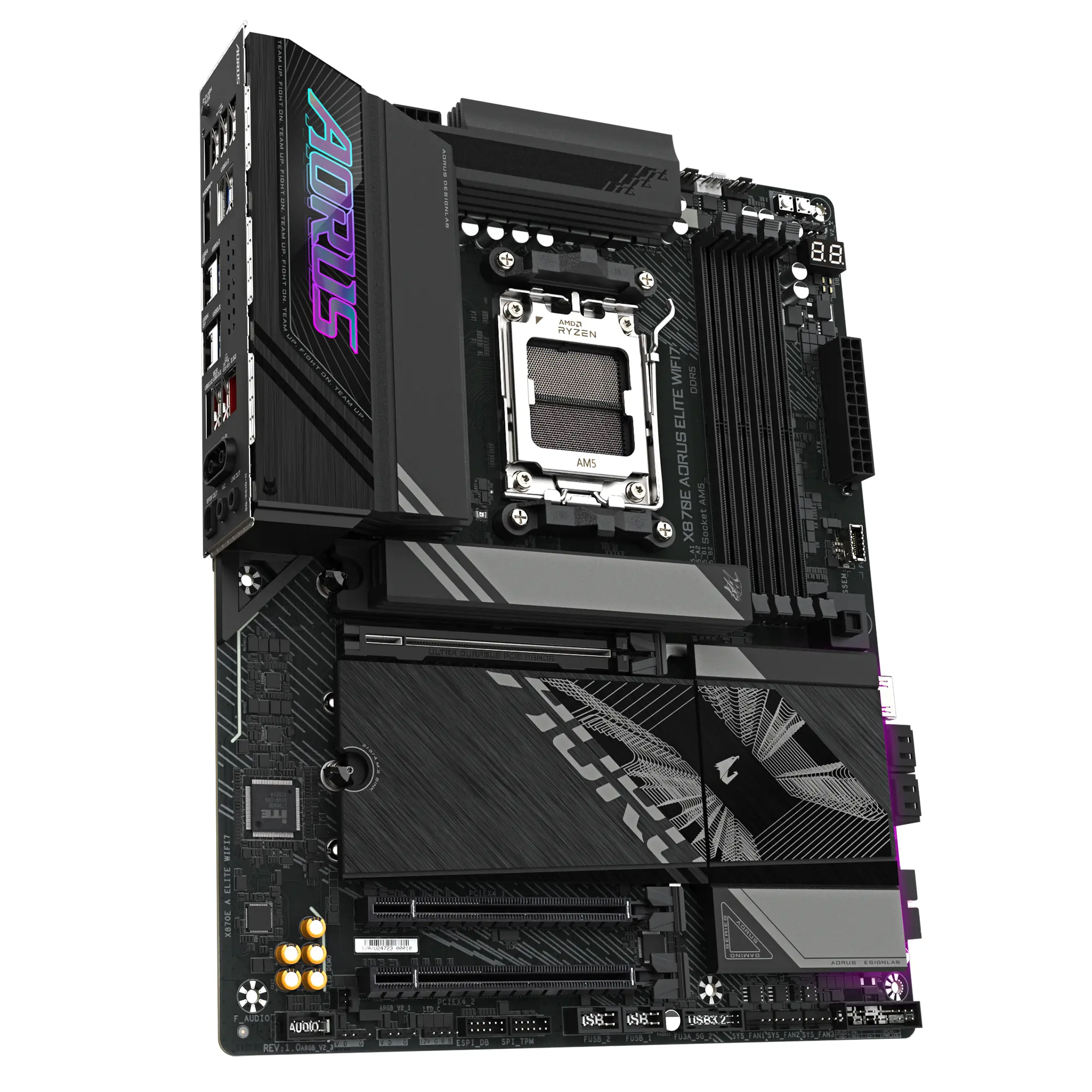 Дънна платка GIGABYTE X870E AORUS ELITE WIFI 7, Socket AM5 - image 2