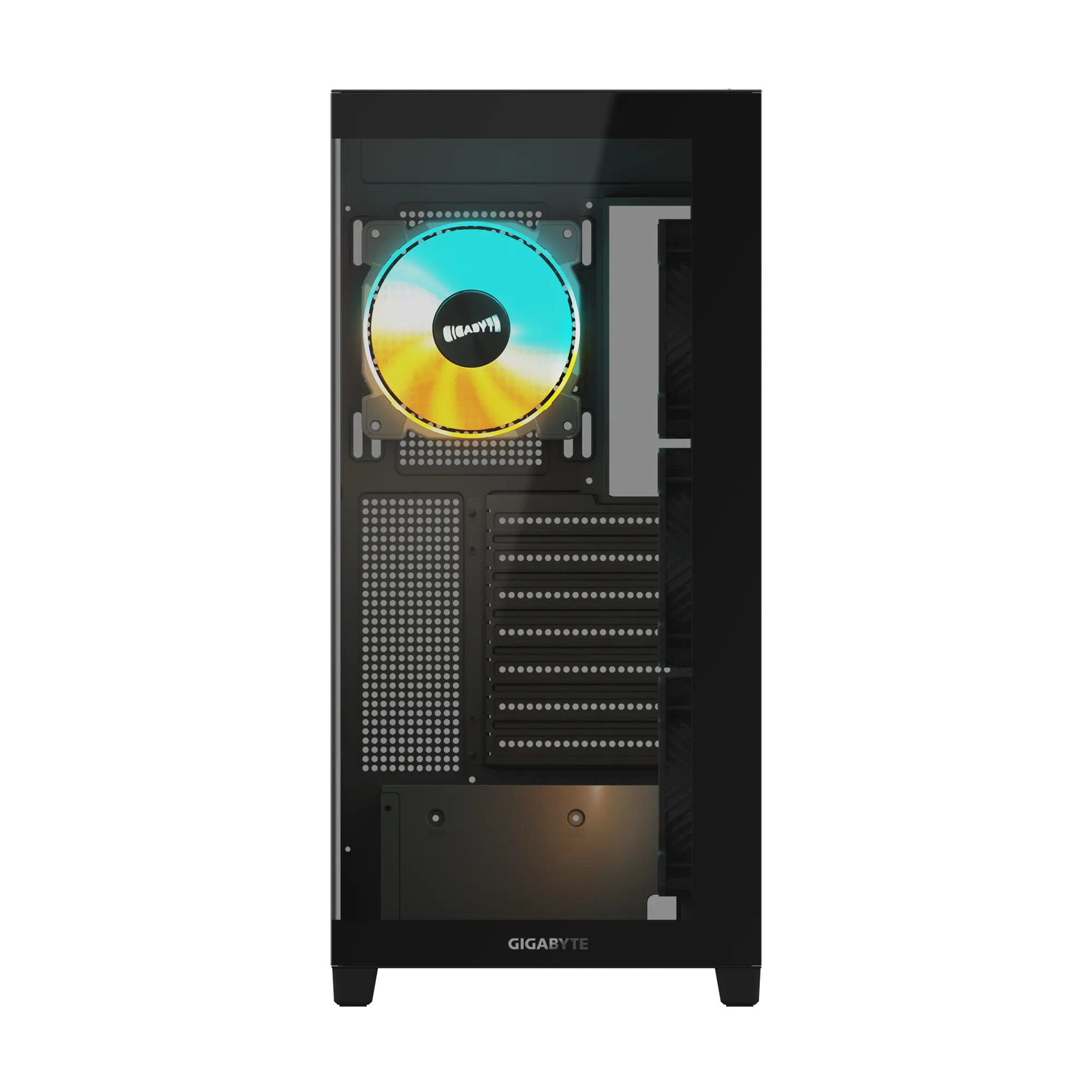 Кутия Gigabyte C500 PANORAMIC Stealth Black - Mid-Tower - image 2