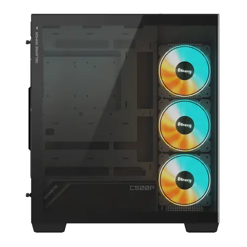 Кутия Gigabyte C500 PANORAMIC Stealth Black - Mid-Tower - image 4