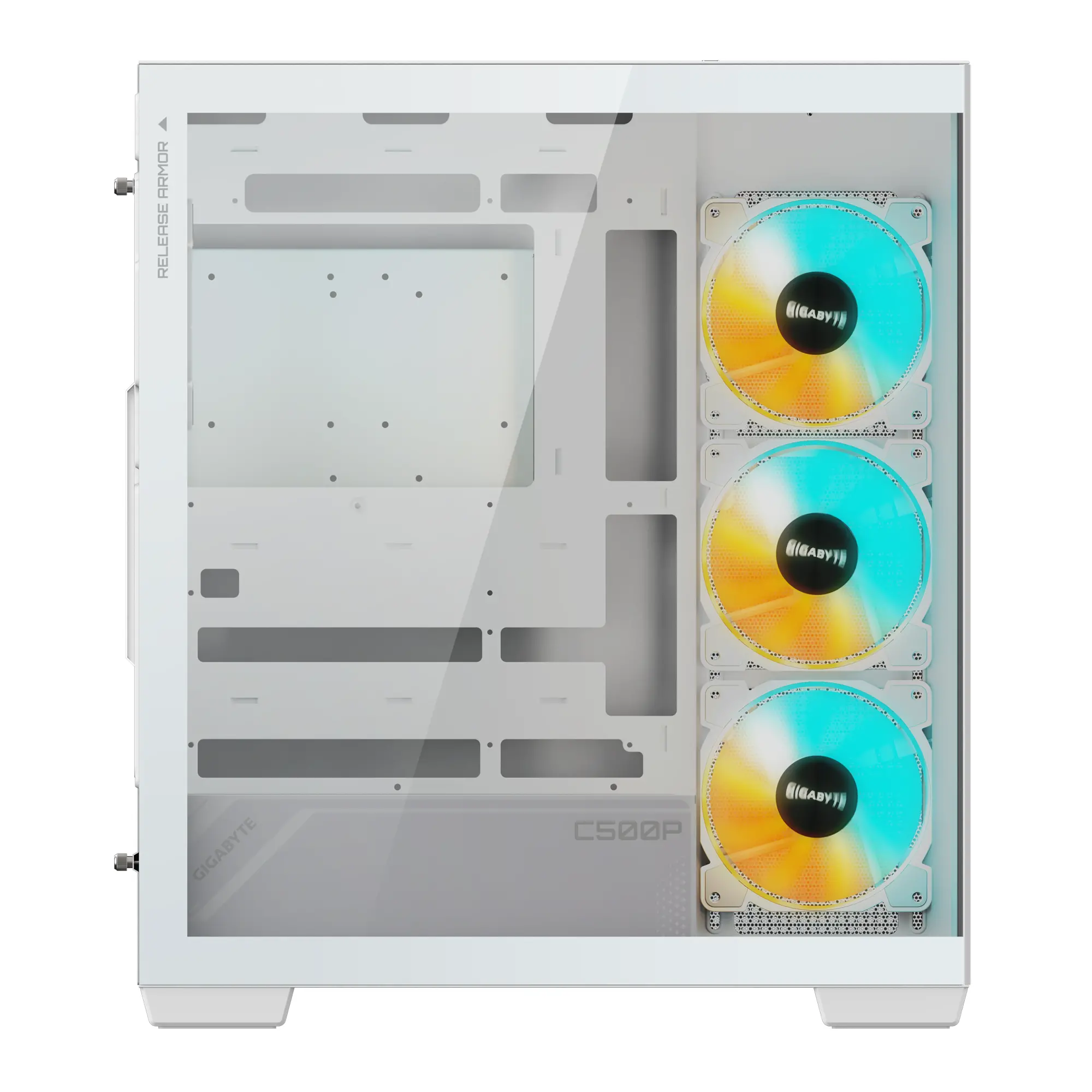 Кутия Gigabyte C500 PANORAMIC Stealth Ice - Mid-Tower - image 2