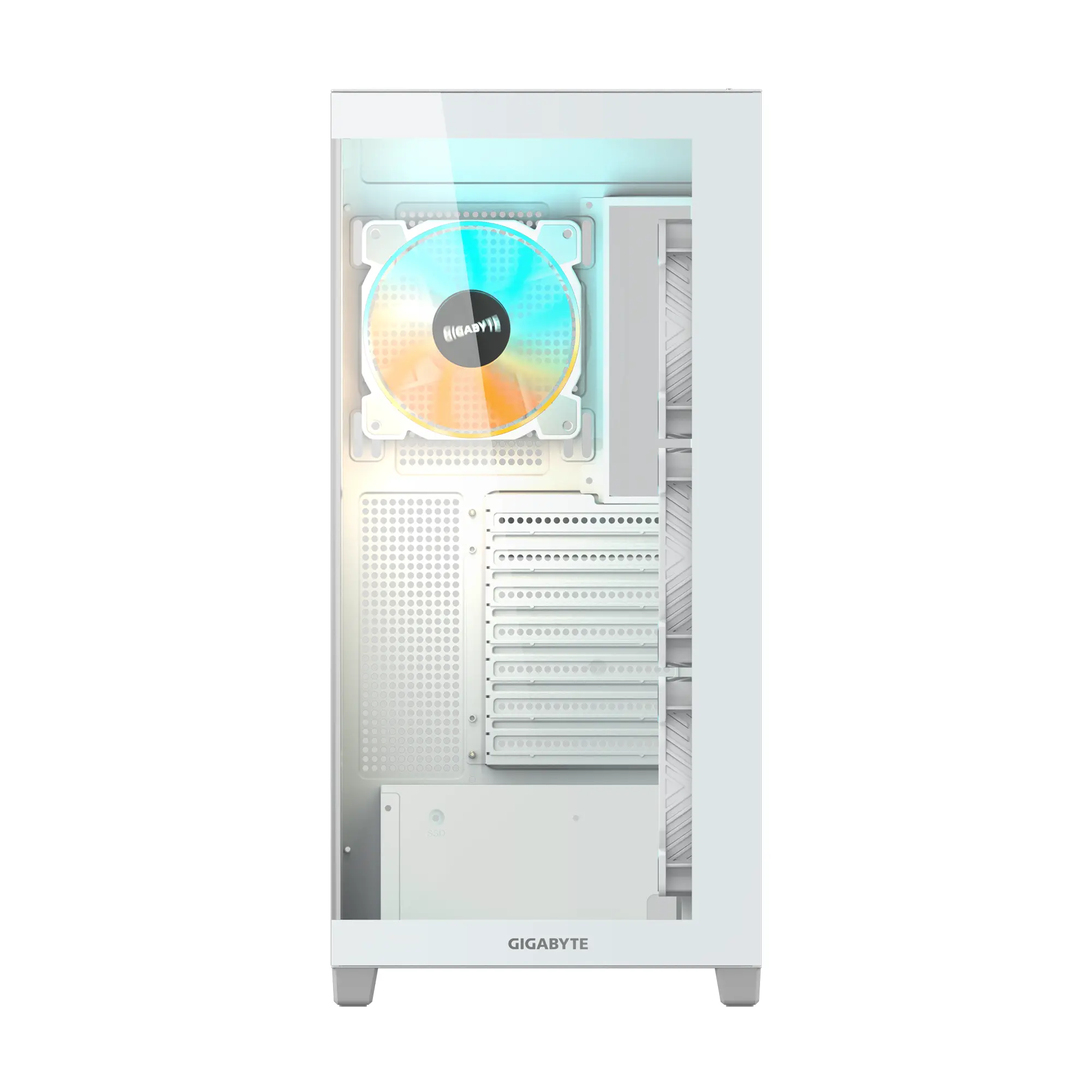 Кутия Gigabyte C500 PANORAMIC Stealth Ice - Mid-Tower - image 3