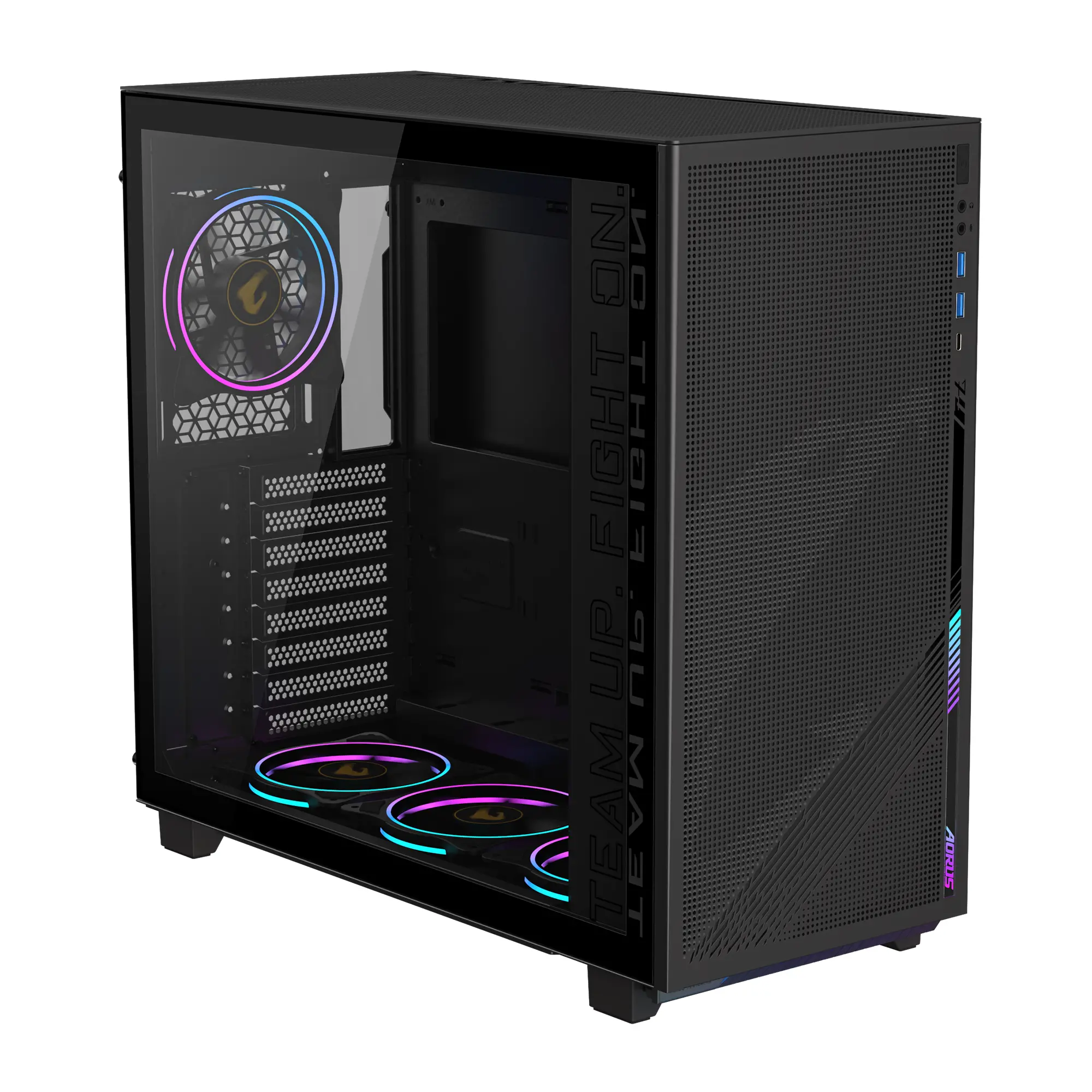 Кутия Gigabyte AORUS C400 GLASS - Mid Tower - image 1