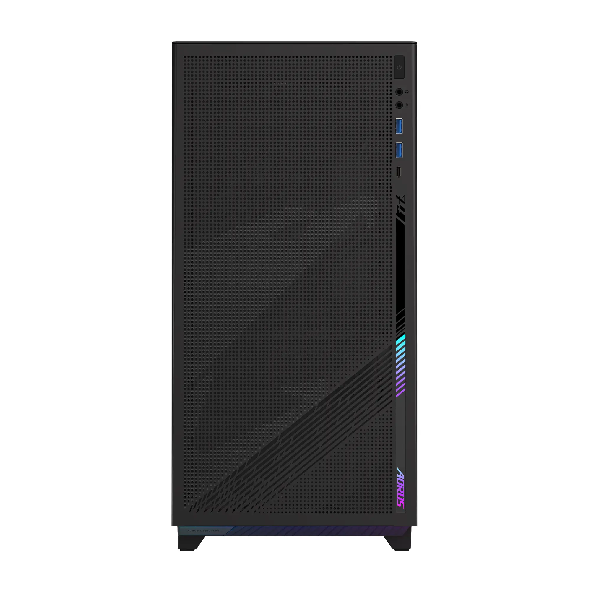 Кутия Gigabyte AORUS C400 GLASS - Mid Tower - image 5