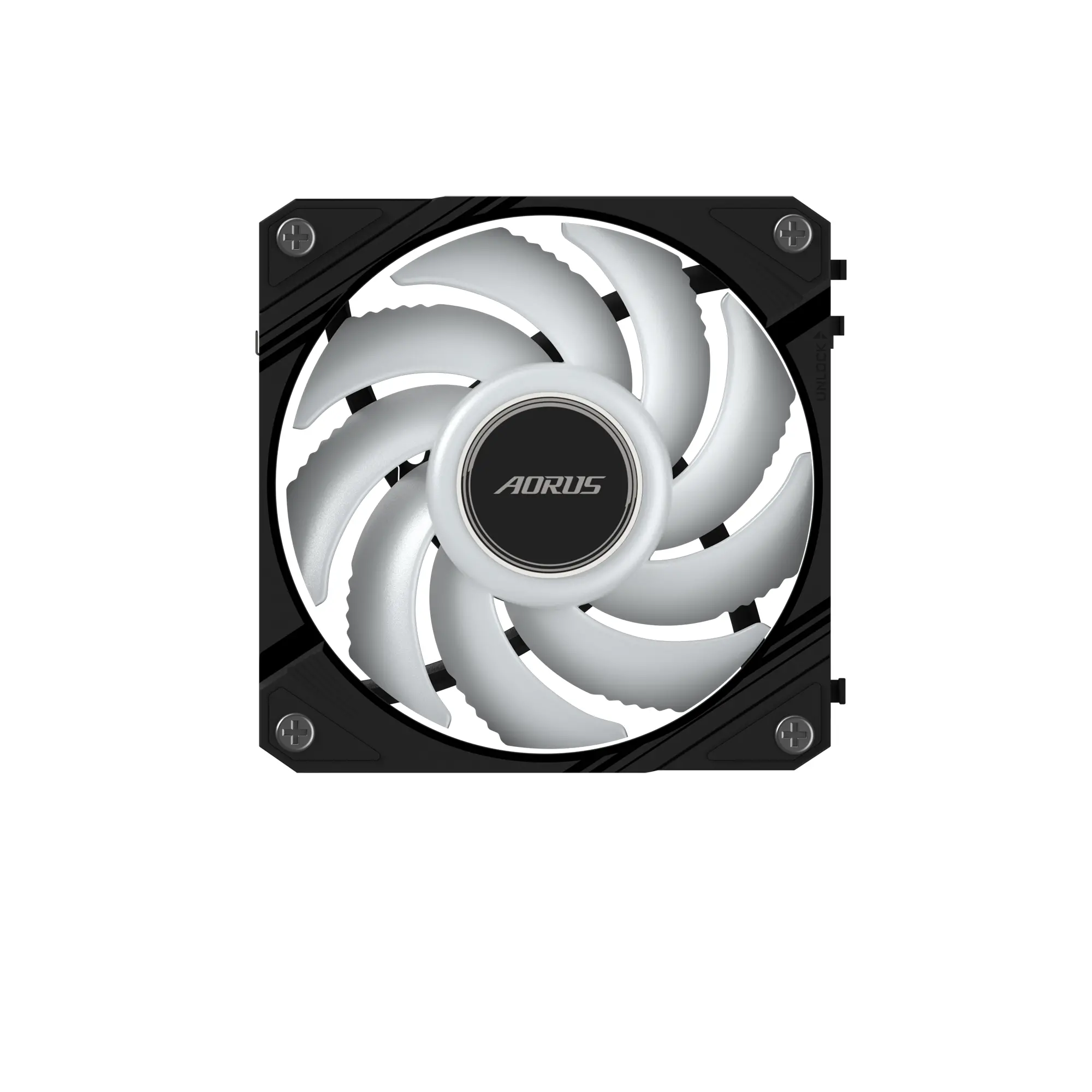 Ventilator GIGABYTE AORUS EZ CHAIN 120 Black ARGB - image 4