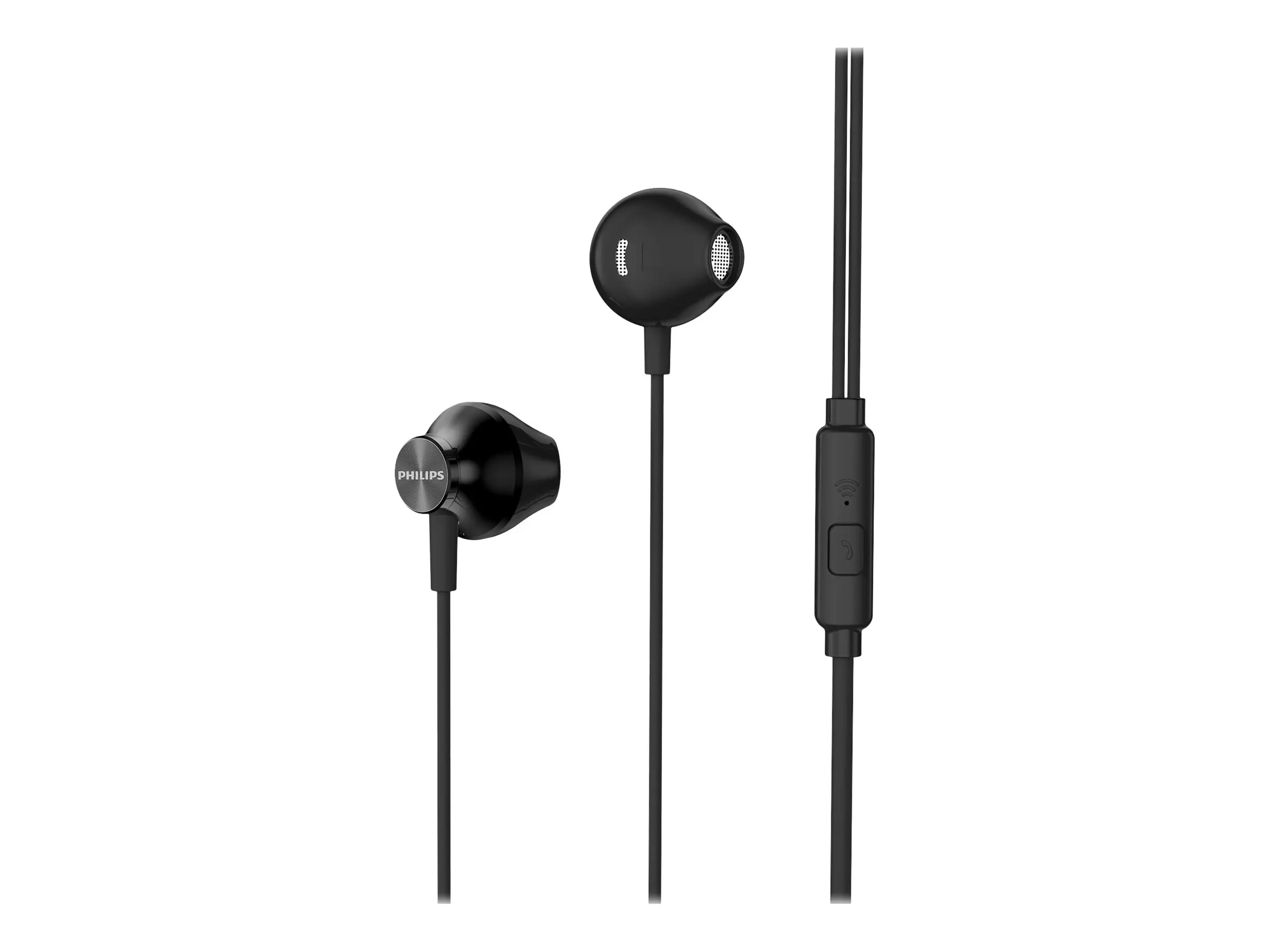 PHILIPS Headphones in-ear 14.2 mm speaker open-back black