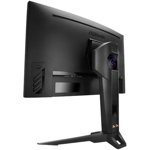 Asrock Curved Gaming Monitor, 27" QHD(2560x1440) VA, Anti-Glare, 180 Hz, 132% sRGB, 5000:1, 16:9, 300 cd/m^2, 178º/178º, 1ms (MPRT), FreeSync, Flicker-free, Tilt, Swivel, Hight adj, VESA, 2x 2W Speaker, 2x HDMI, 1x DP, 1x Audio, Wi-Fi antenna, 3Y - image 2