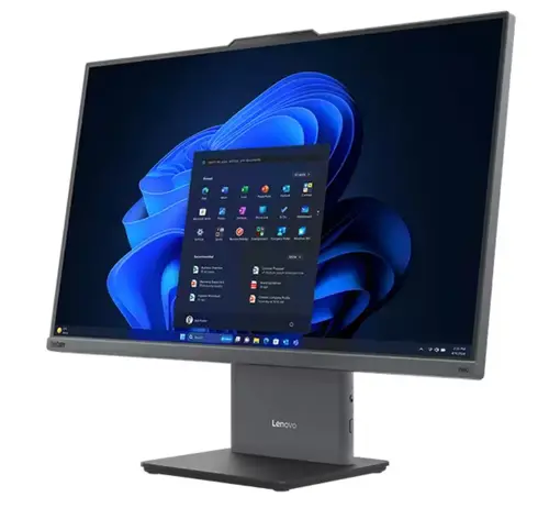 Настолен компютър - всичко в едно, Lenovo ThinkCentre neo 50a 27 G5 AIO Intel Core i7-13620H (up to 4.9GHz, 24MB), 16GB DDR5 5200MHz, 512GB SSD, 27" FHD (1920x1080) IPS AG, Intel UHD Graphics, WLAN, BT, 5MP Cam, KB, Mouse, Luna Grey, Monitor Stand, DOS, 3Y Onsite - image 2