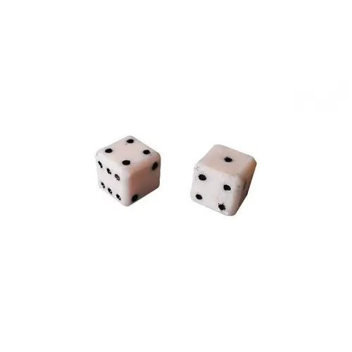 Ζάρια από κόκαλο 7.5 mm - 1