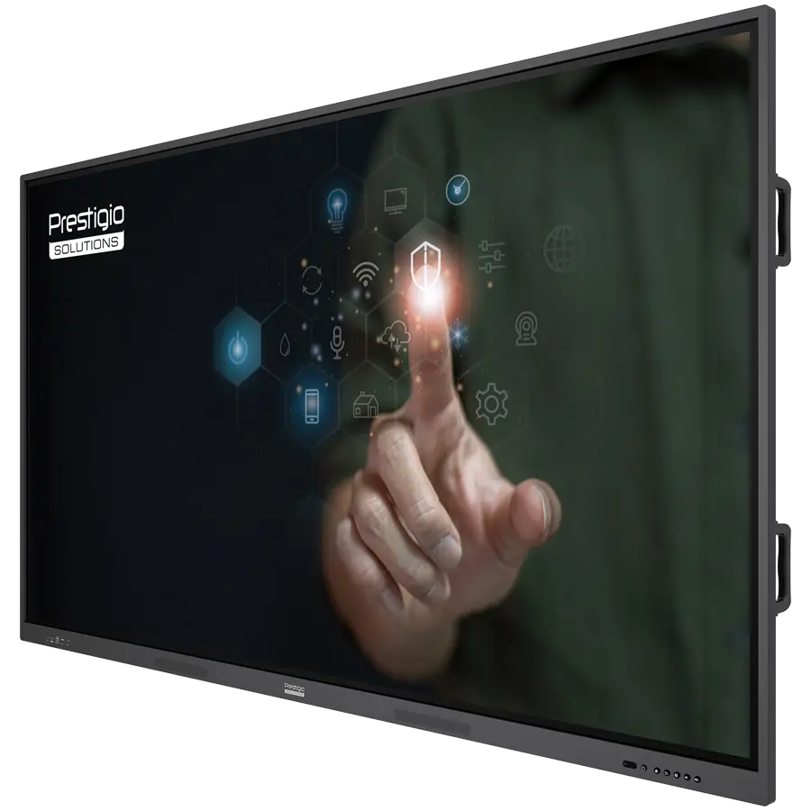 PRESTIGIO SOLUTIONS Multiboard 75" Light Series UHD 4K, Android 13.0, Wi-Fi, 40TP, touch pen - image 1