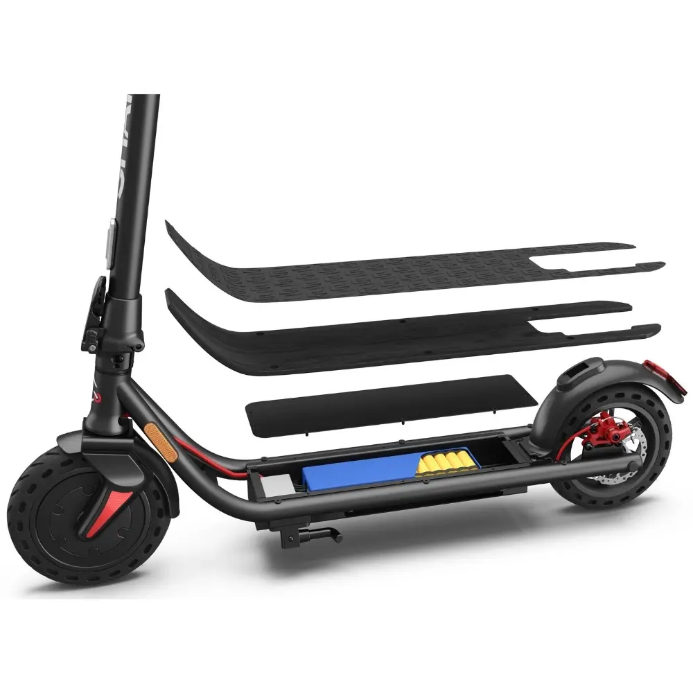 Електрически скутер, Sharp Electric Scooter, Range per charge: 25 km, LED Display, USB Charging Port, Bluetooth, IPX4 certification, Wheel size: 8.5", Dual brake systems, Wooden illuminated deck, Max load: 120 kg, Black + Sharp SG-PH01EW-1P - WiFi Smart Plug - image 4