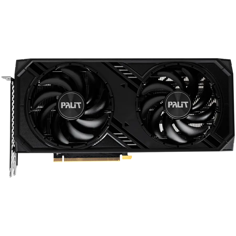 Palit RTX 4070 Dual 12GB GDDR6, 192 bit, 1x HDMI 2.1a, 3x DP 1.4a, 2 Fan, 1x 8-pin Power connector, recommended PSU 750W, NE64070019K9-1048D. - image 1