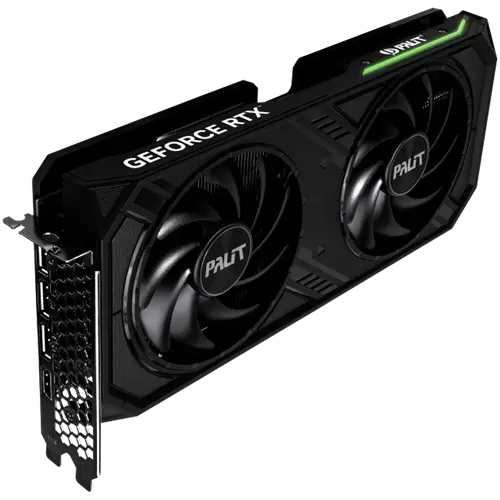 Palit RTX 4070 Dual 12GB GDDR6, 192 bit, 1x HDMI 2.1a, 3x DP 1.4a, 2 Fan, 1x 8-pin Power connector, recommended PSU 750W, NE64070019K9-1048D. - image 2