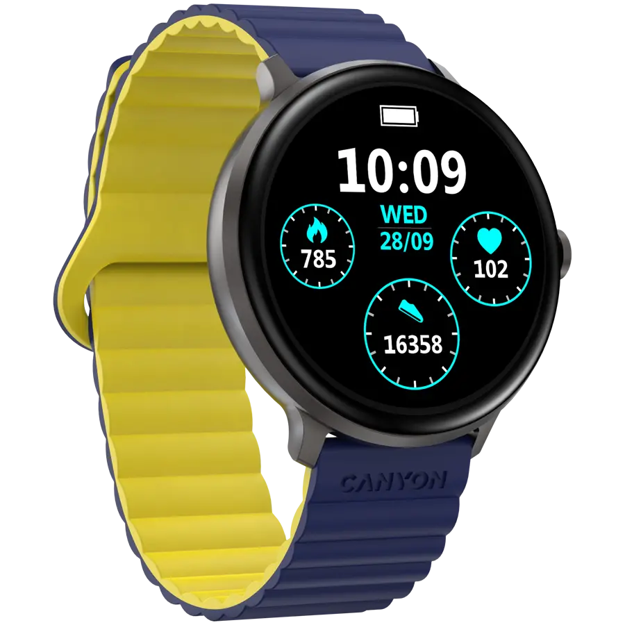 CANYON smart watch Jacky SW-69 Blue Yellow - image 2