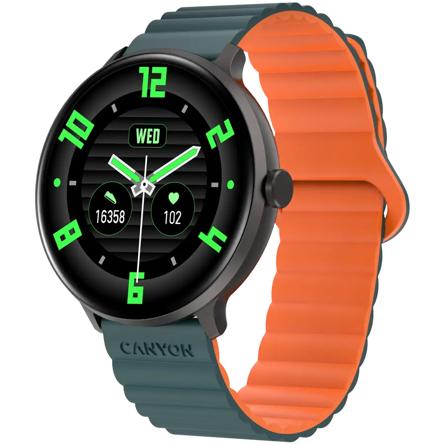 CANYON smart watch Jacky SW-69 Green Orange - image 1