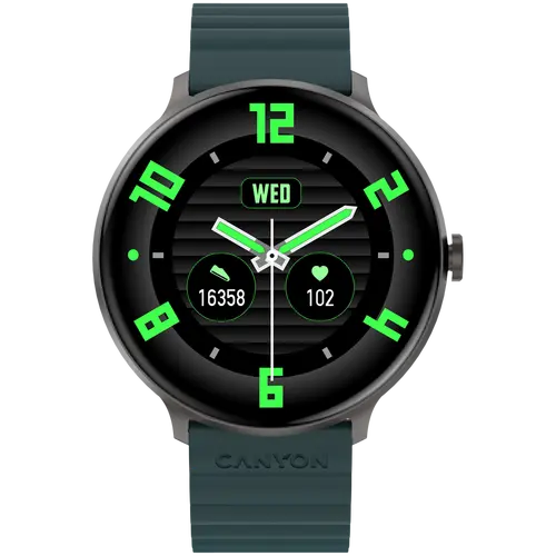 CANYON smart watch Jacky SW-69 Πράσινο Πορτοκαλί - 1