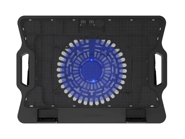 Стойка, Natec Laptop Cooling pad Dipper 2 12,1-17,3'' Fan, LED Light, 2 USB - image 1