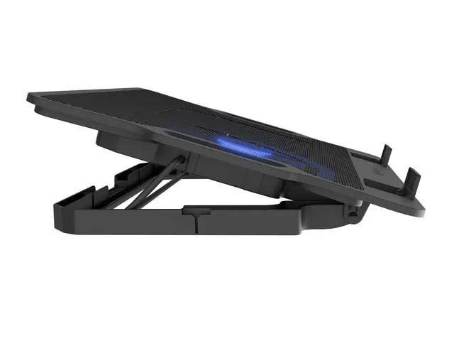 Stand, Natec pad de răcire pentru laptop Dipper 2 12,1-17,3'' ventilator, lumină LED, 2 USB - image 3