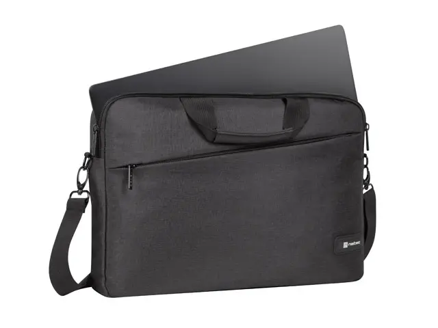 Чанта, Natec Laptop Bag Beira 15.6" Black - image 8