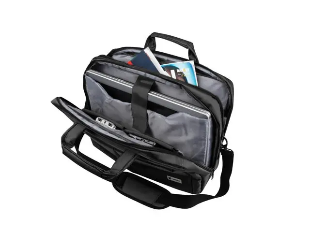 Чанта, Natec laptop bag GAZELLE 15.6" - 16" Black - image 1