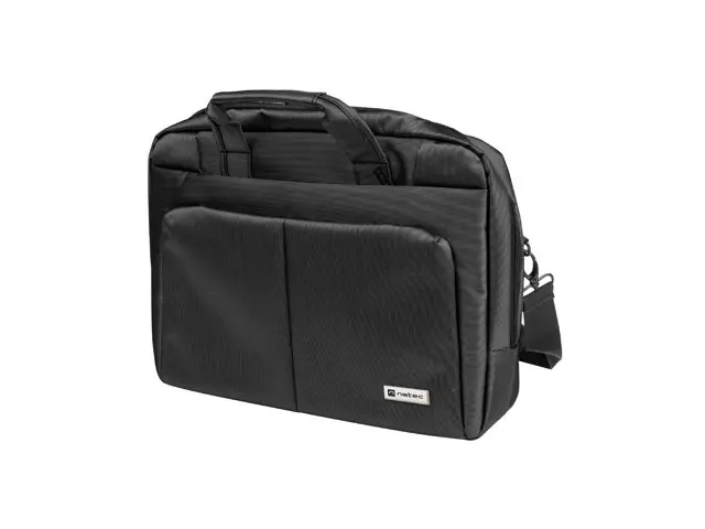 Чанта, Natec laptop bag GAZELLE 15.6" - 16" Black - image 4