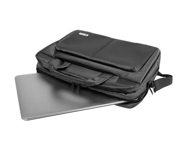 Чанта, Natec laptop bag GAZELLE 15.6" - 16" Black - image 6