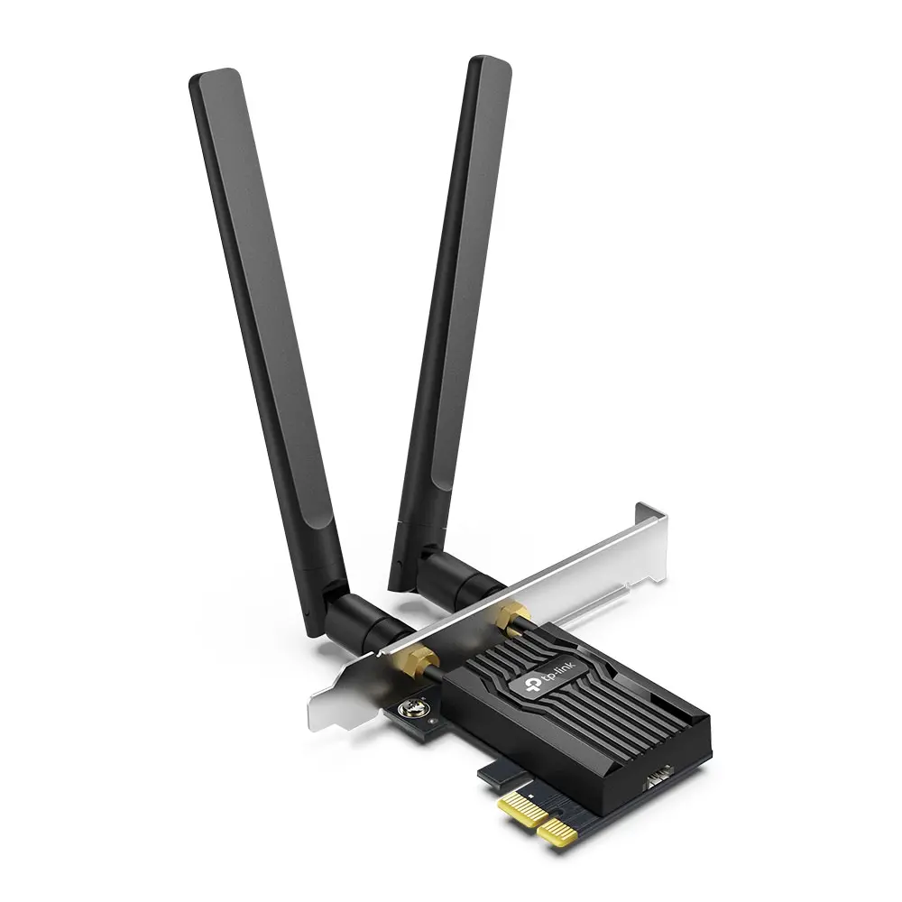 Безжичен адаптер TP-LINK Archer TX55E, AX3000, Wi-Fi 6, Bluetooth, PCI Express