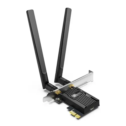 Безжичен адаптер TP-LINK Archer TX55E, AX3000, Wi-Fi 6, Bluetooth, PCI Express