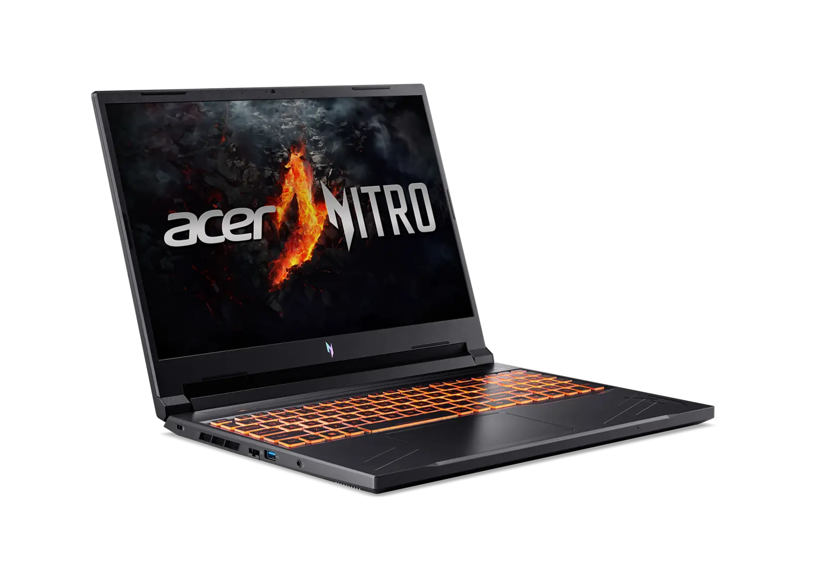 Лаптоп, Acer Nitro 5, ANV16-71-71V9, Intel Core i7-14650HX (up to 5.2GHz, 30MB), 16" FHD IPS up to 165Hz SlimBezel, 16GB DDR5(1 slot free), 1024GB PCIe NVMe SSD, GeForce RTX 4050 6GB GDDR6, Wi-Fi 6 AX201+BT5.1, Killer E2650, HD Cam, KB Backlight, No OS, Black - image 1